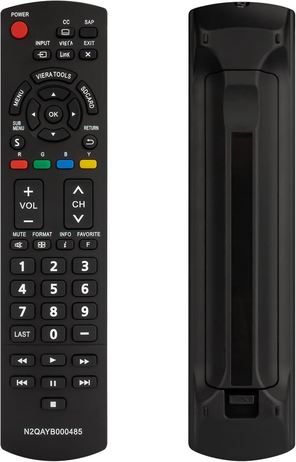 a*w様 Panasonic リモコン remote control Amazon.com: N2QAYB000485 Remote Control for Panasonic Tv Remote